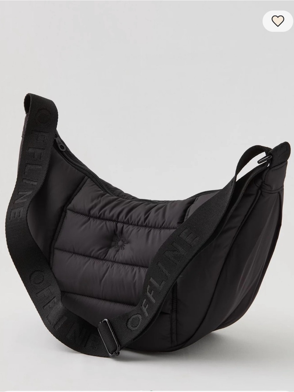OFFLINE By Aerie Puff Love
Crescent Bag